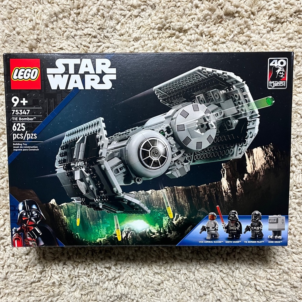 💫 NIB Lego Star Wars TIE Bomber #75347 625 pcs